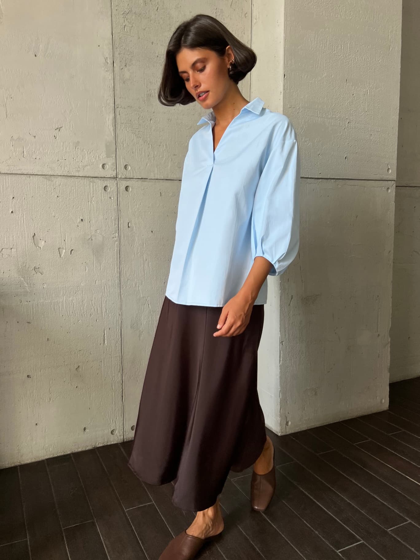 Рубашка офисная оверсайз, блузка - image 4