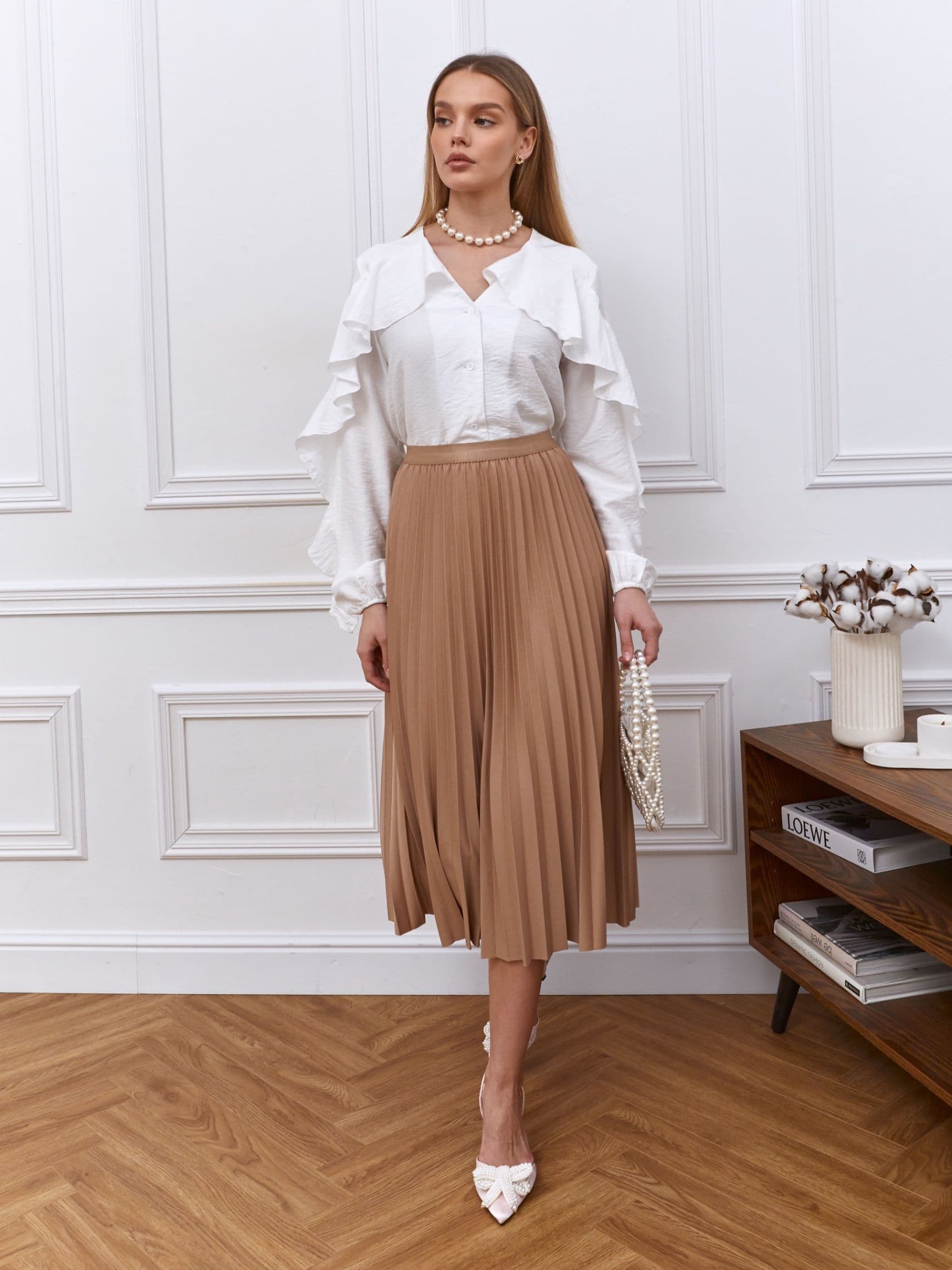 Блузка с воланами — 8