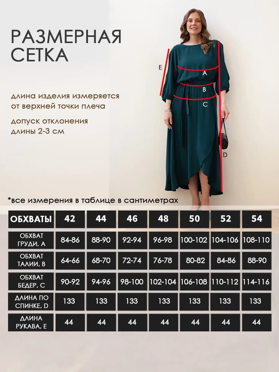Платье Танго вдвоем (изумрудное) — фото 4 — Фото 4 из 15